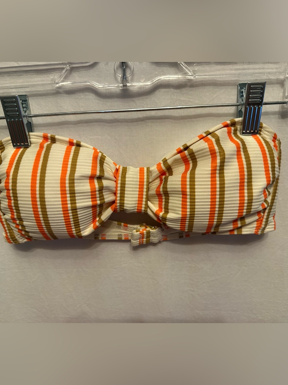 Swim Top Bundle No Boundaries Bandeau & Wild Fable Triangle Bikini small
